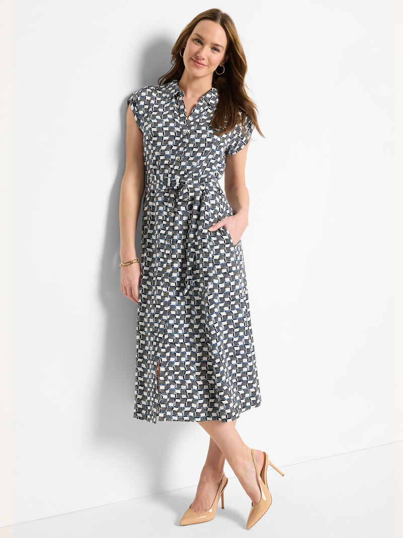 Basketweave EcoVero Sonni Dress