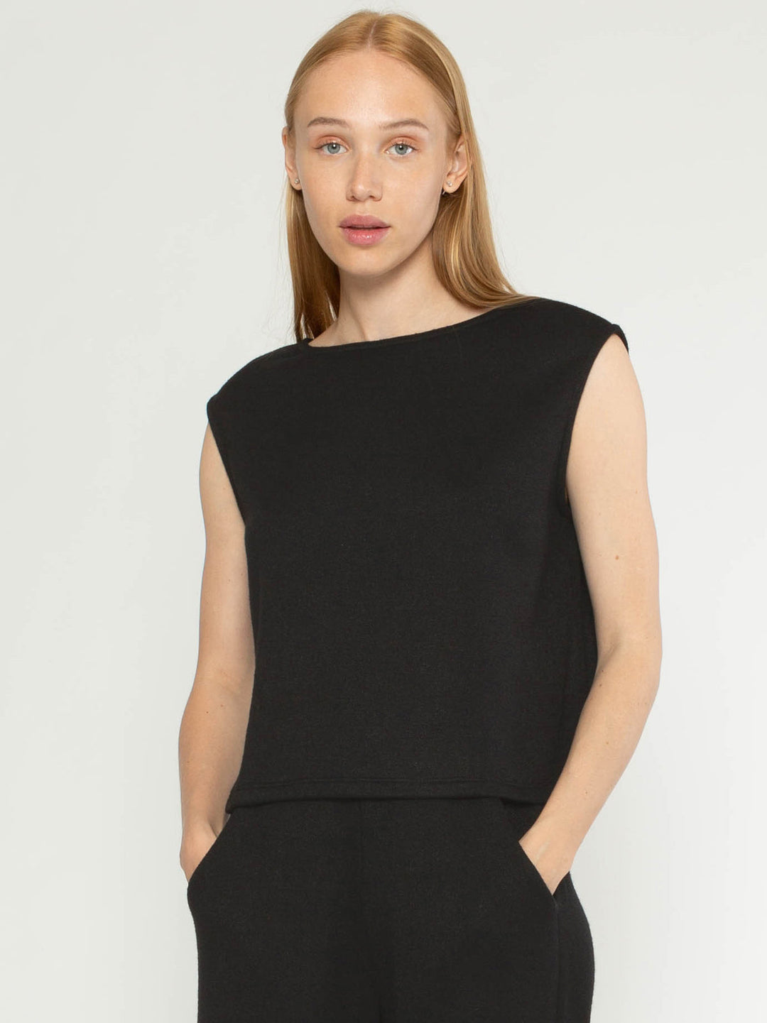 Cashmere Blend Lounge Tank