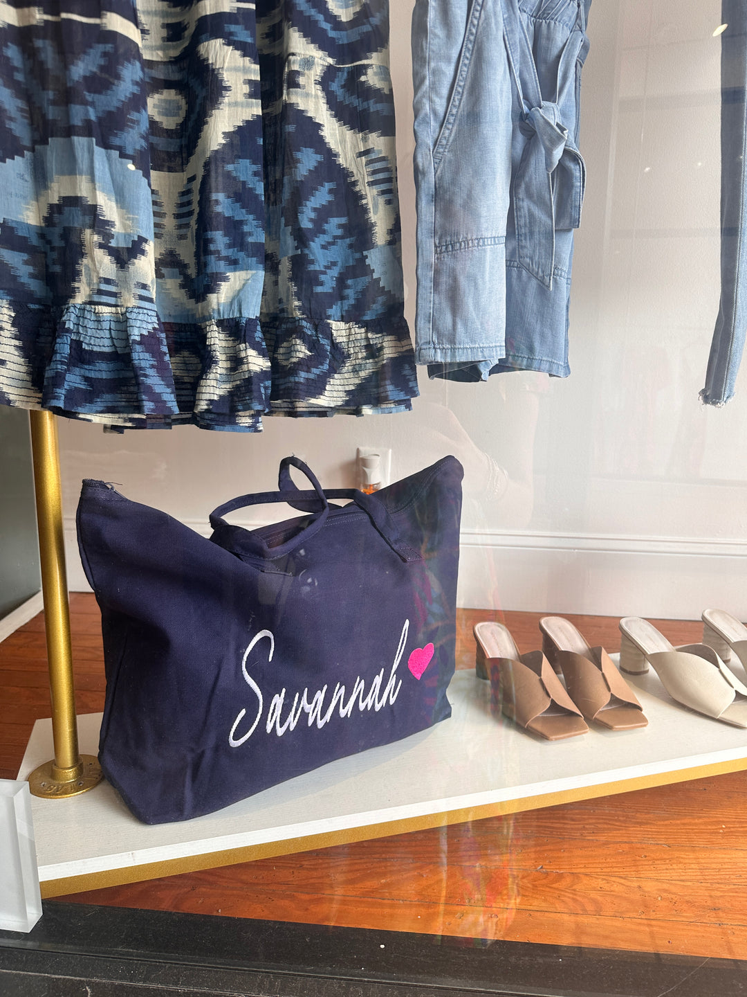 Savannah Zipper Tote