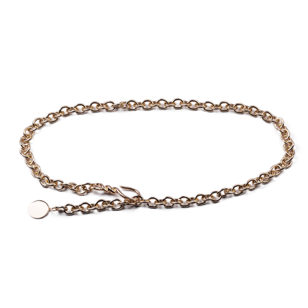 Most Wanted USA - Chunky Chain Belt with Hook Buckle