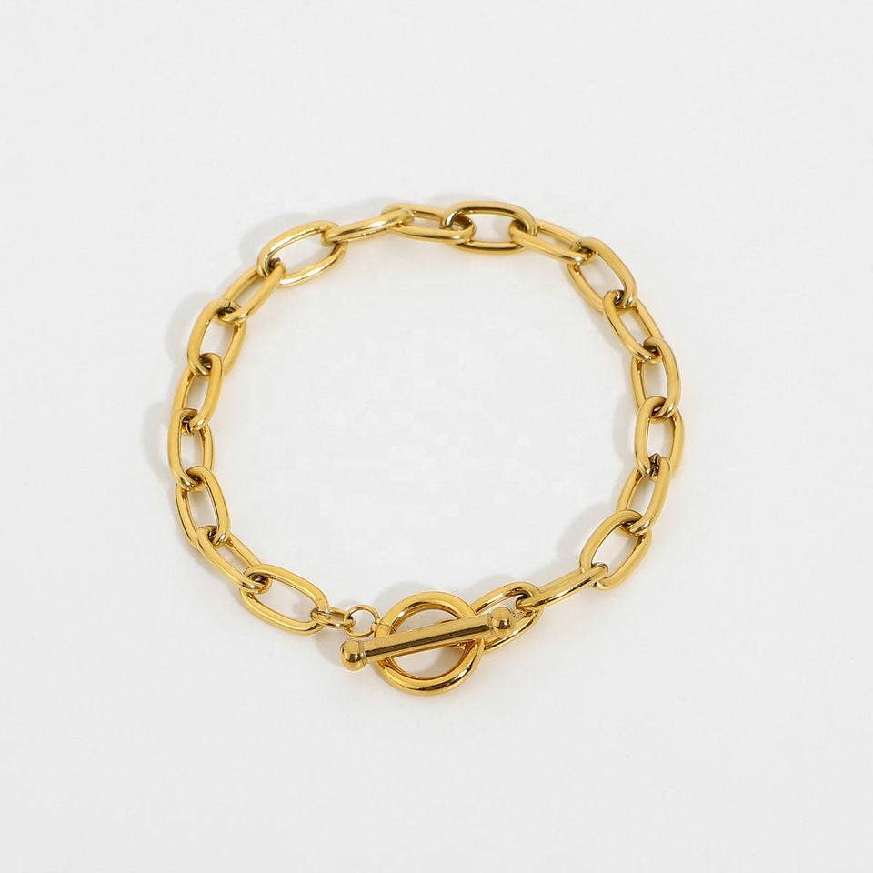 Elsie Paperclip Bracelet