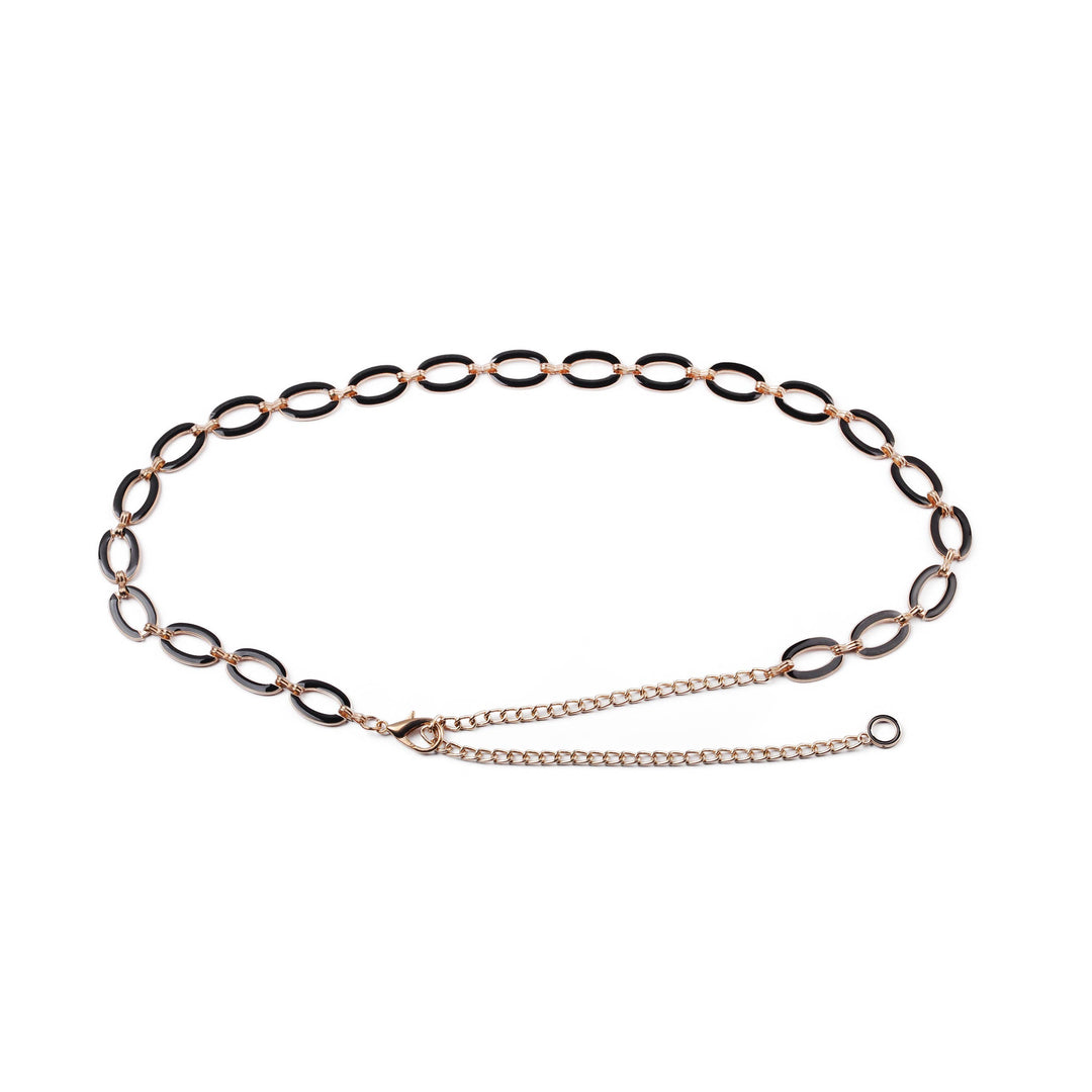 Most Wanted USA - Oval Ring Chain Belt