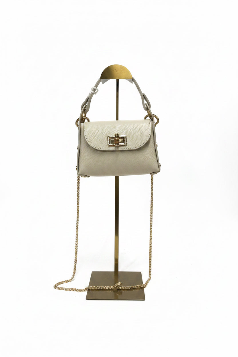 Bamboo Clasp Crossbody Bag