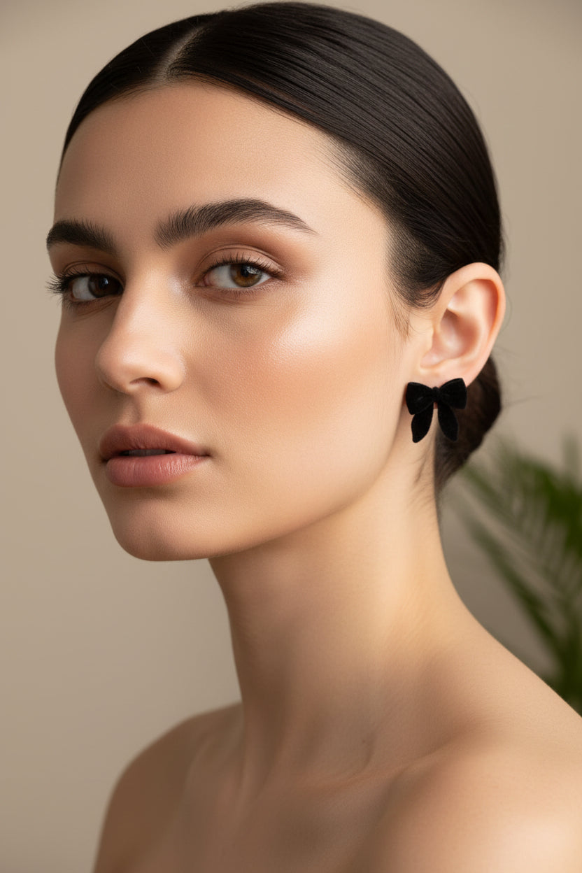 Velvet Bow Earrings