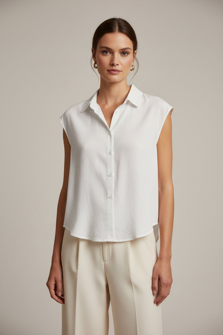 CLASSIC CUT,CAPPED SLEEVE BUTTON