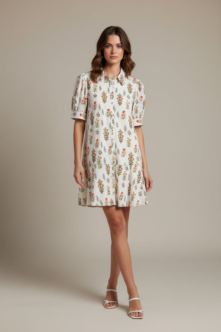 CUFF SLEEVE DRESS