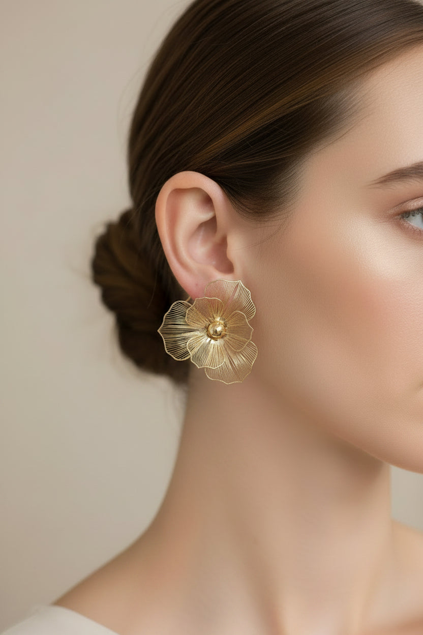 Blossoming Petals Earring
