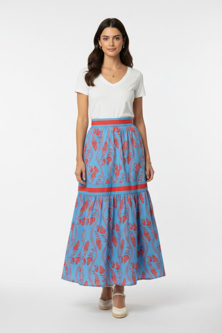 TIERED SKIRT