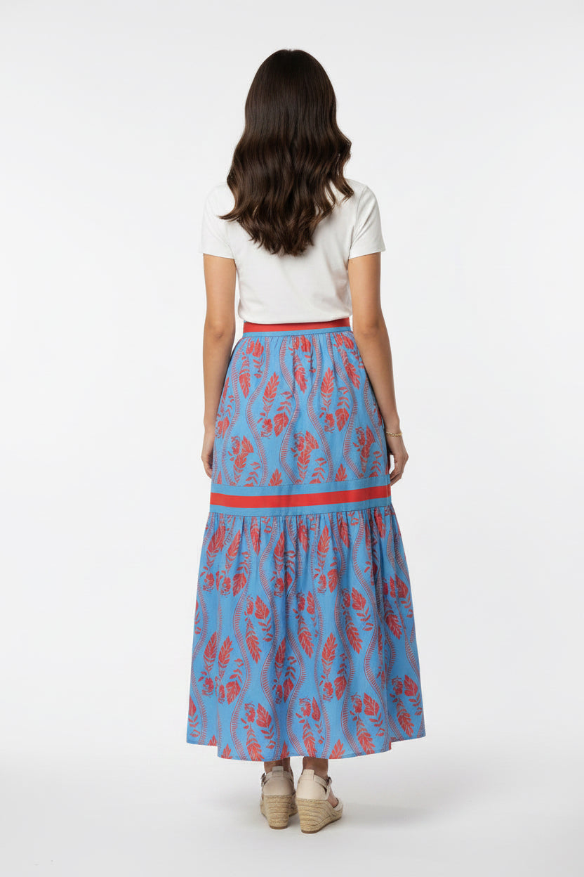 TIERED SKIRT