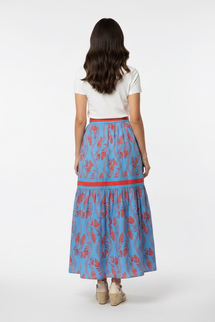 TIERED SKIRT