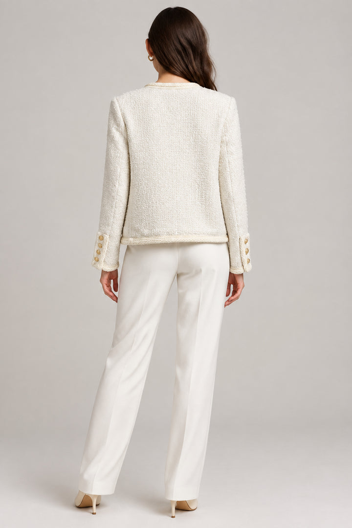 2 POCKET CHANEL STYLE JACKET