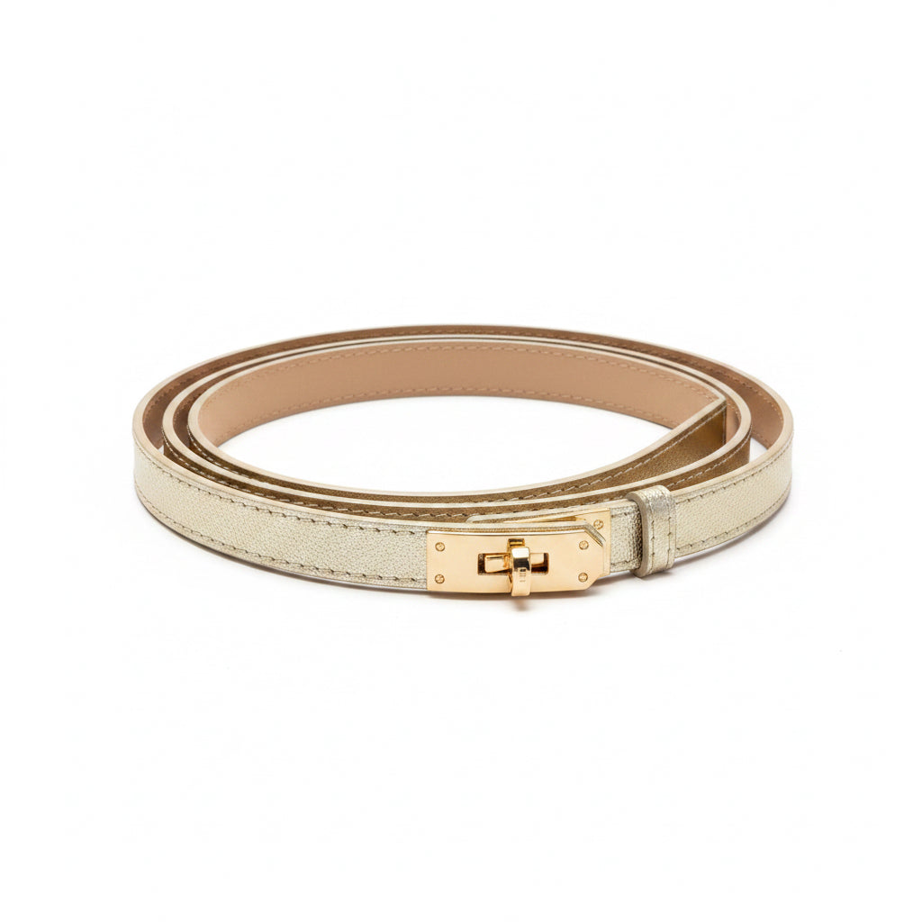 Italian Leather Adjustable Belt
