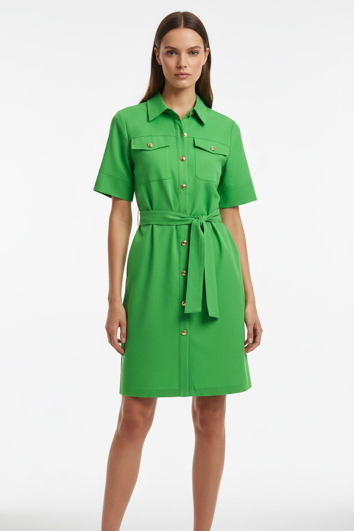 POCKET SHIRT DRESS
