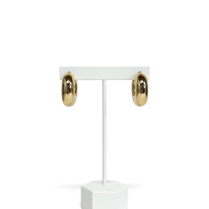CHUNKY BUBBLE HOOP EARRING