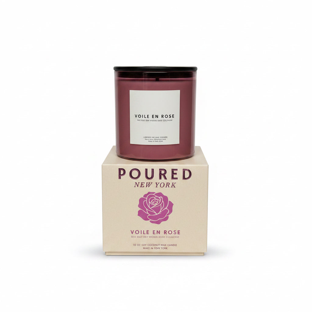 Voile En Rose 10 OZ  Candle