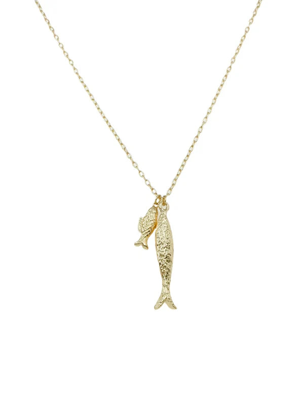 GOLD FISH NECKLACE