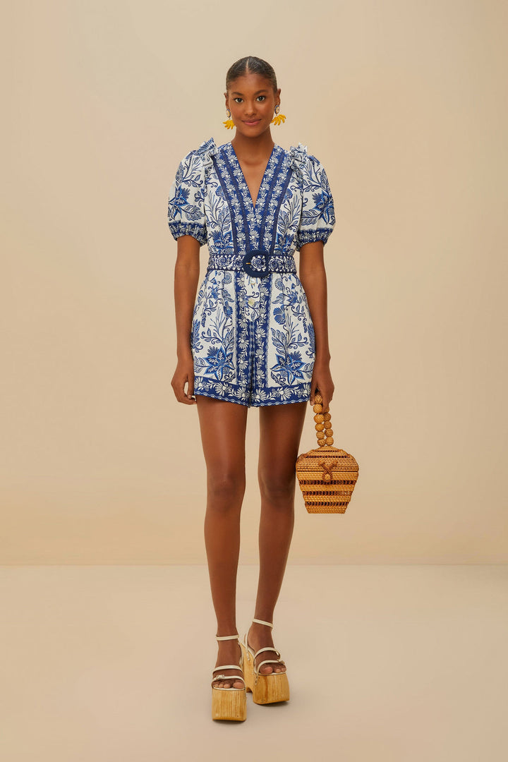 Shell Garden Romper