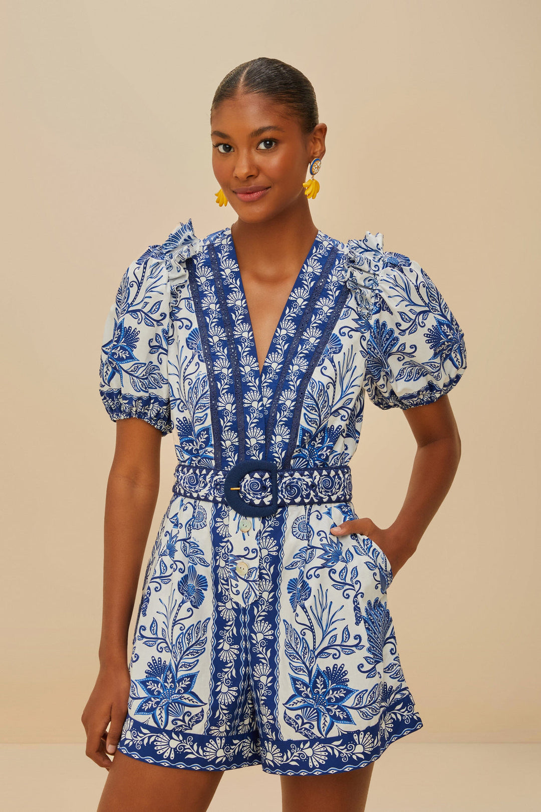 Shell Garden Romper