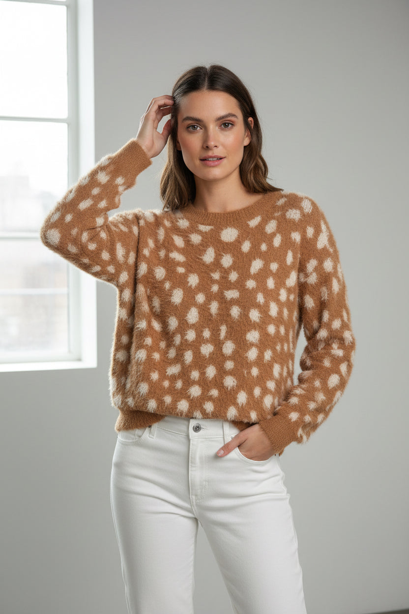 SANDERSON SPOTTED SWEATER