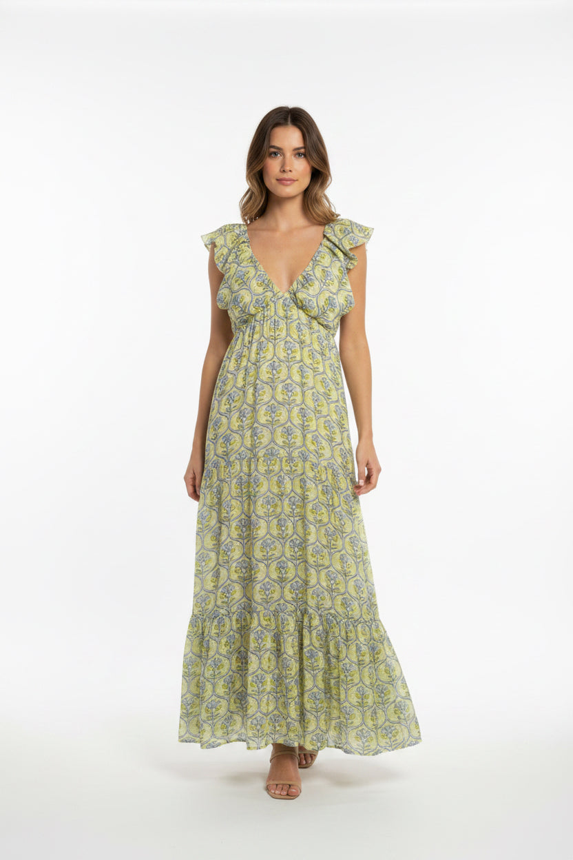 HELLOS HARVEST MAXI DRESS