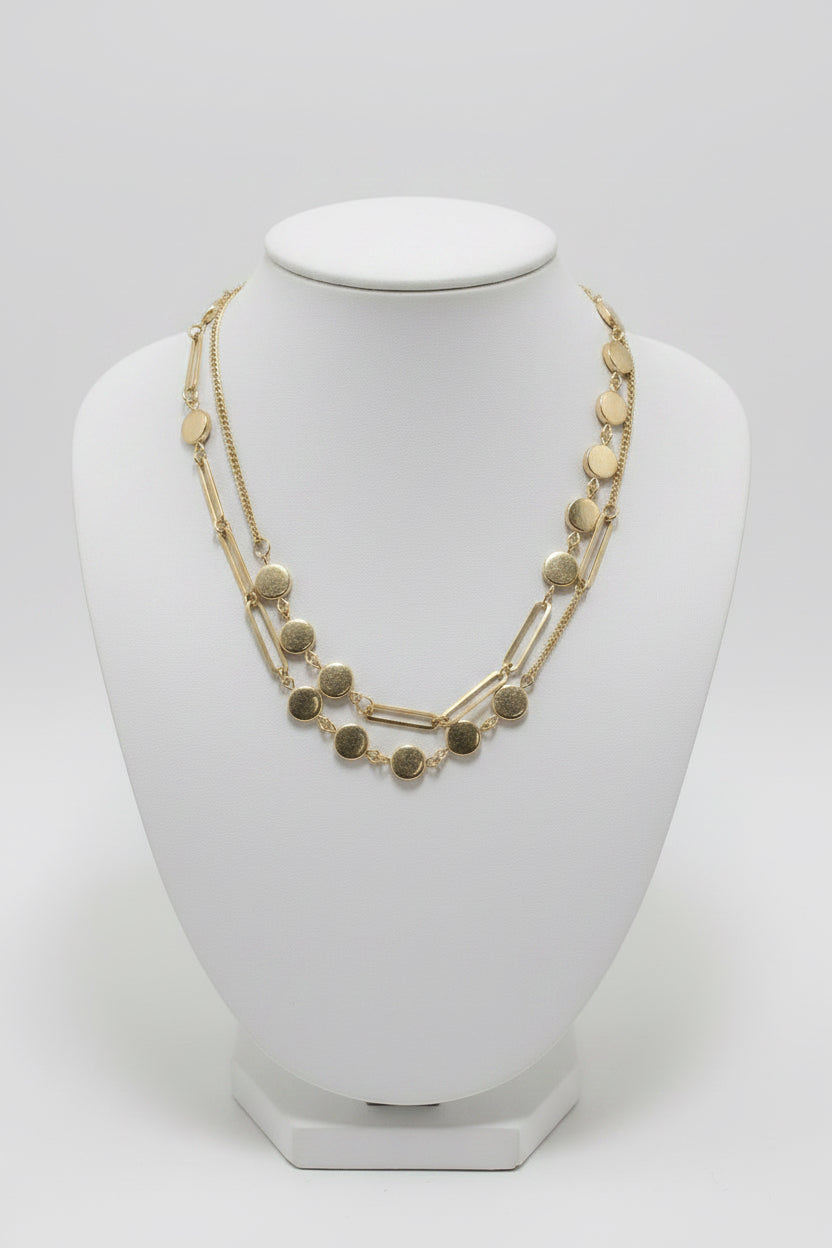 GOLD LAYERED NECKLACE