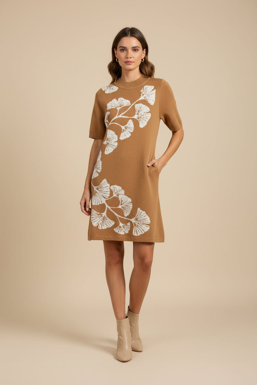 KATHERINE MINI SWEATER DRESS