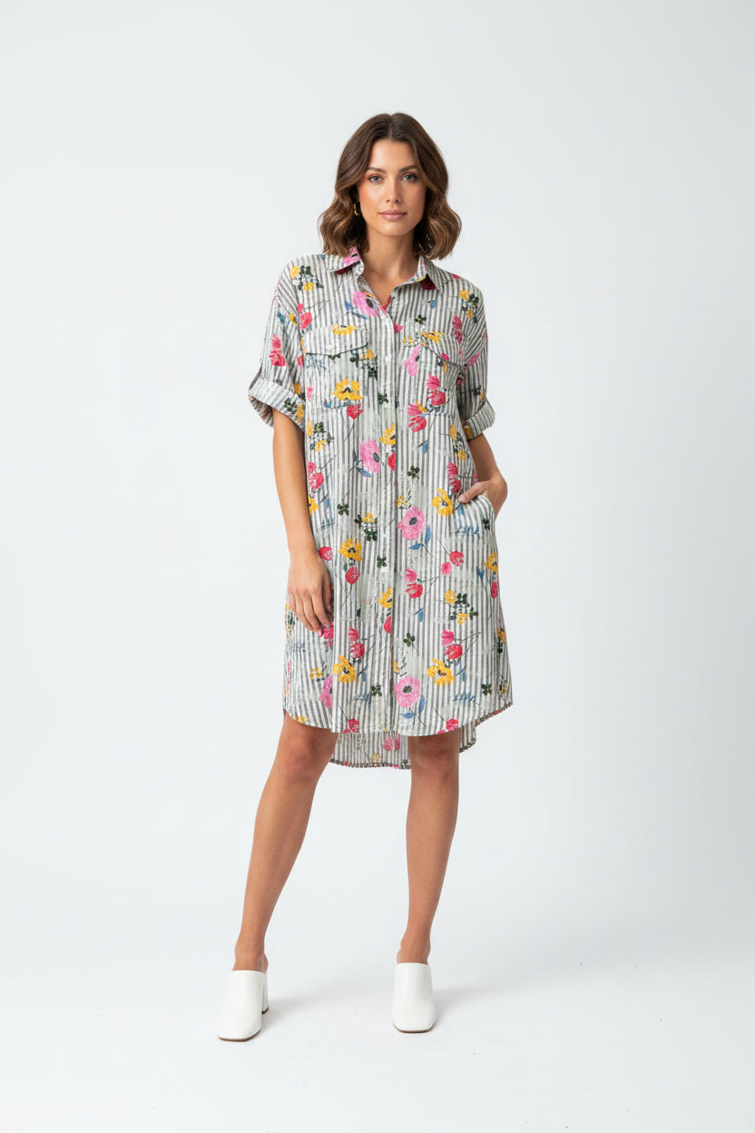 SHIRT DRESS