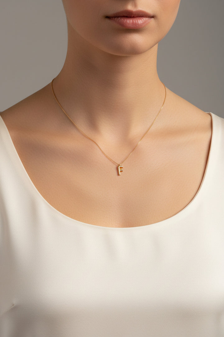 Dainty Initial Necklace