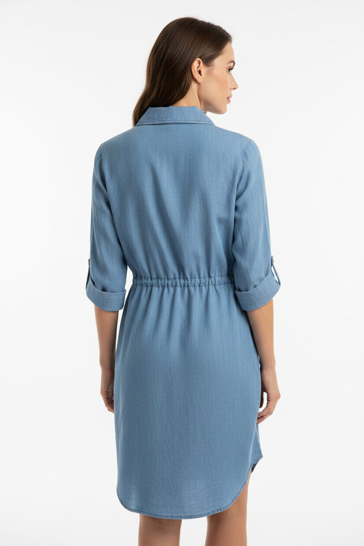 2 POCKET TIE DRESS