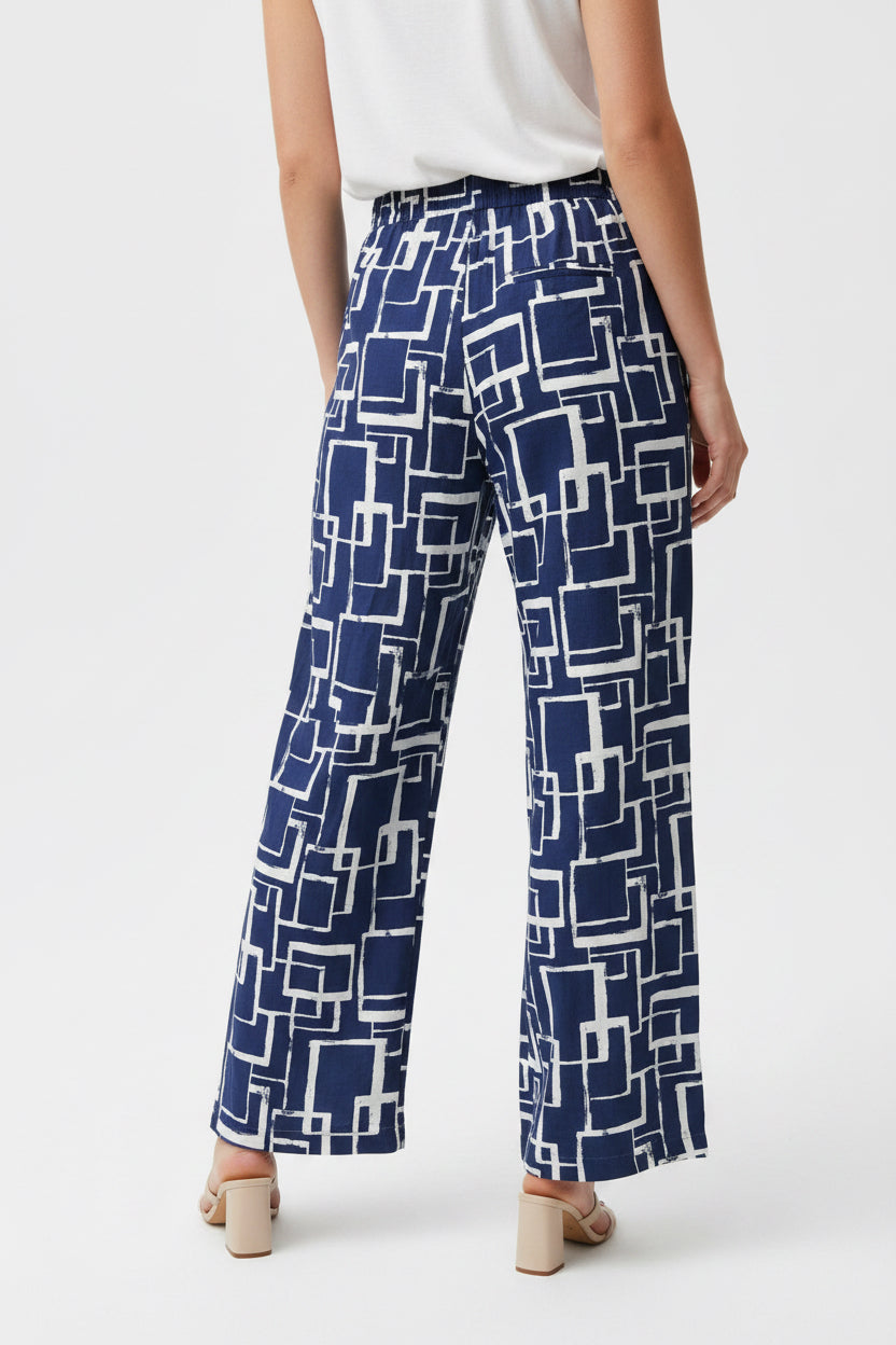 LINED PANTS WITH SPAGHETTI STRAP TIE