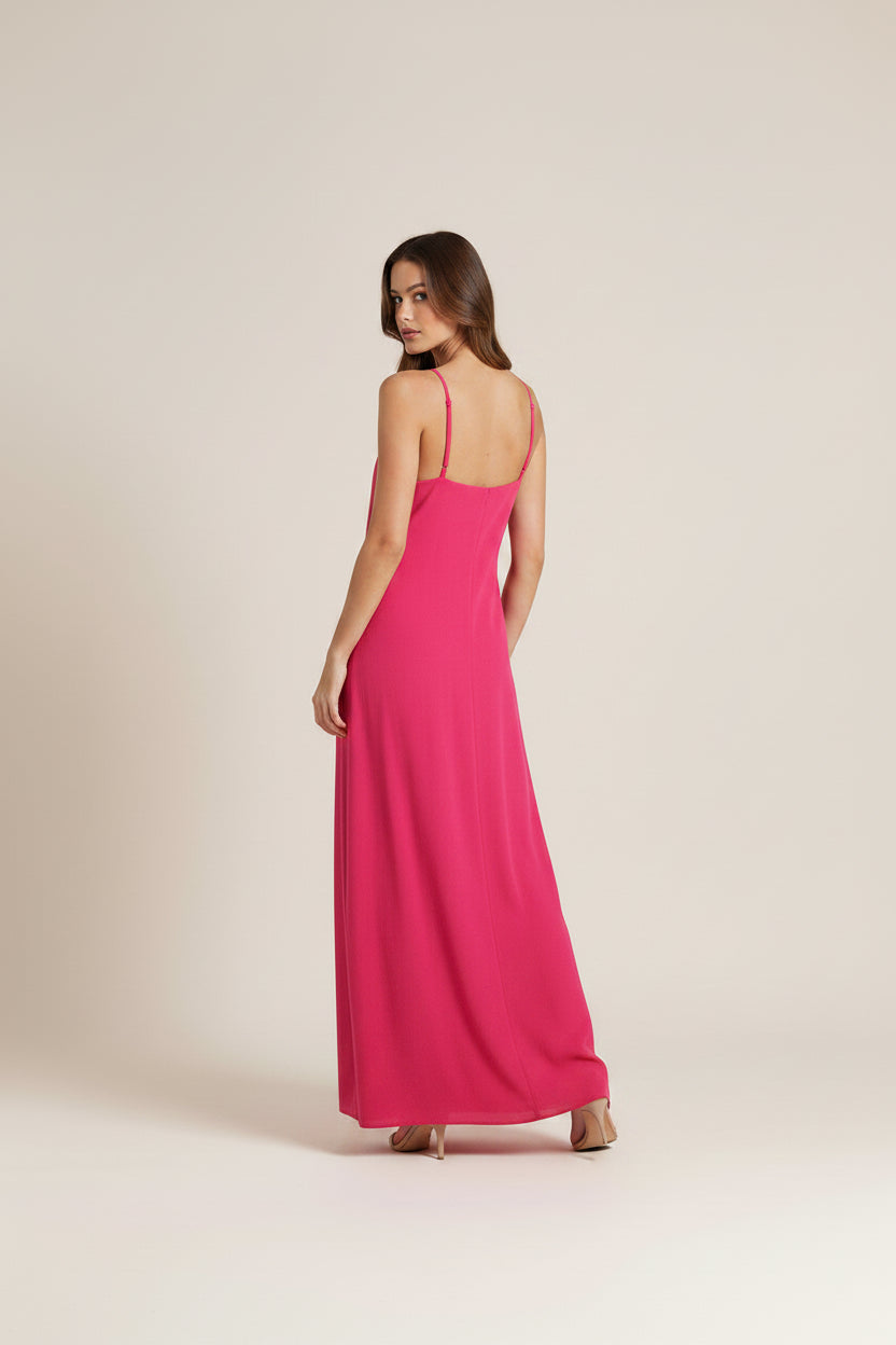 Spaghetti Adjustable Strap Maxi Dress