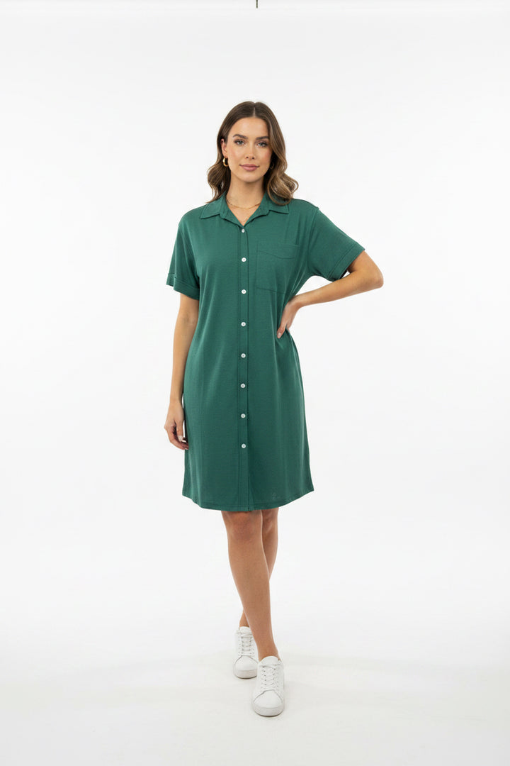 ORGANIC EASY SHIRT DRESS