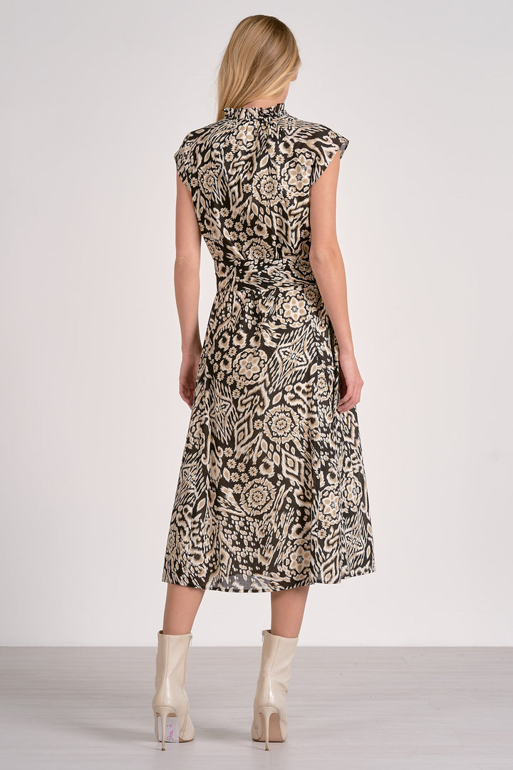 Black Acorn Midi Dress