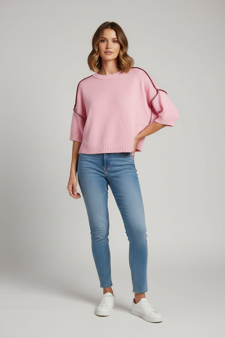 OVERSIZED SLEEVE SWEATER