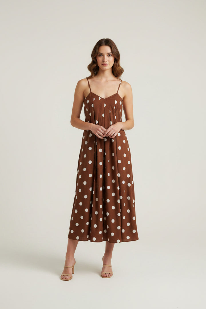 THIN STRAP DRESS