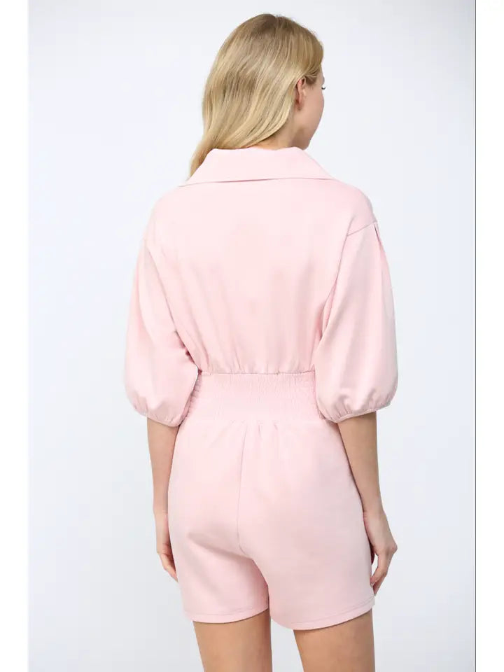 Smocked Waist Romper