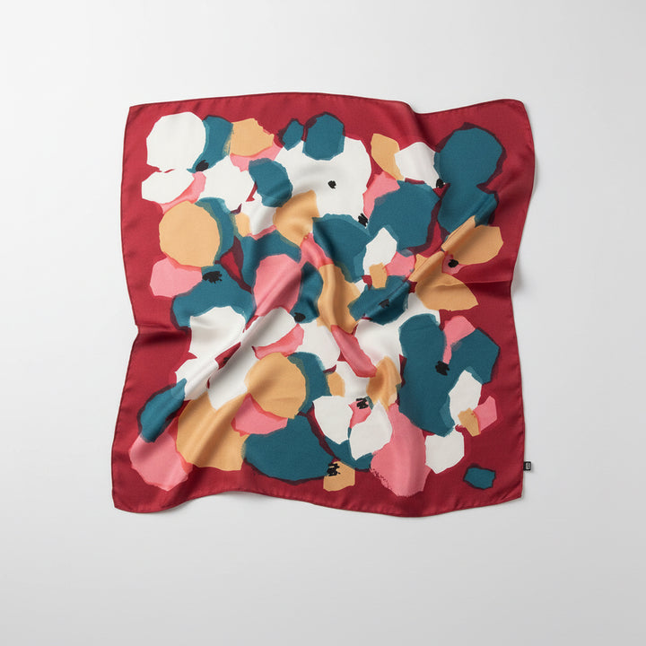 ABSTRACT COLORFUL PATTERN SCARF