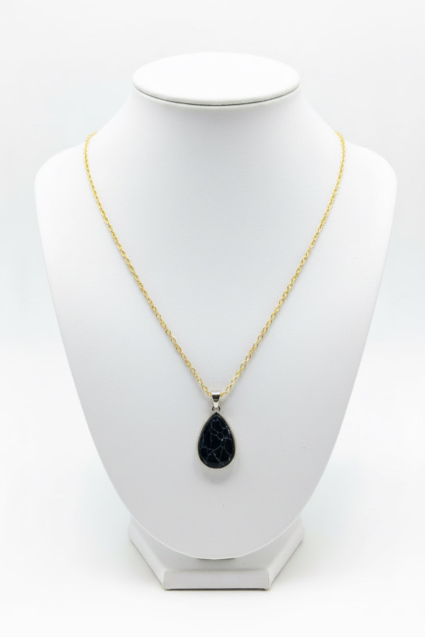 Long Teardrop Necklace