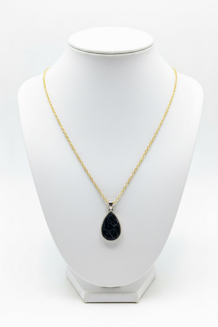 Long Teardrop Necklace