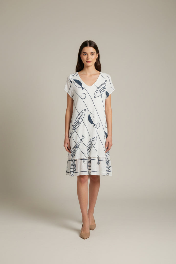 CAP SLEEVE DRESS