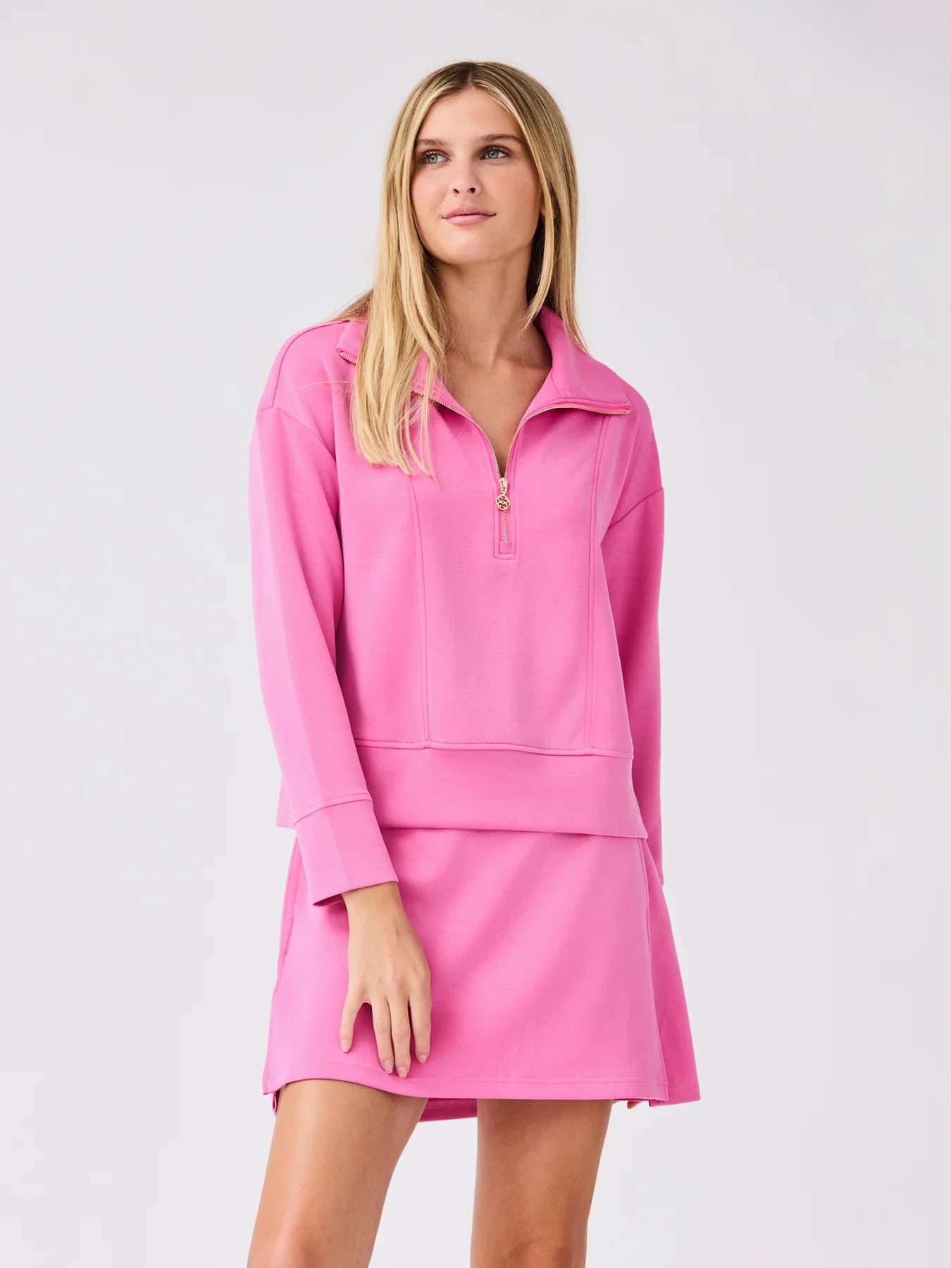 Regan Half Zip Pullover – Copper Penny Savannah