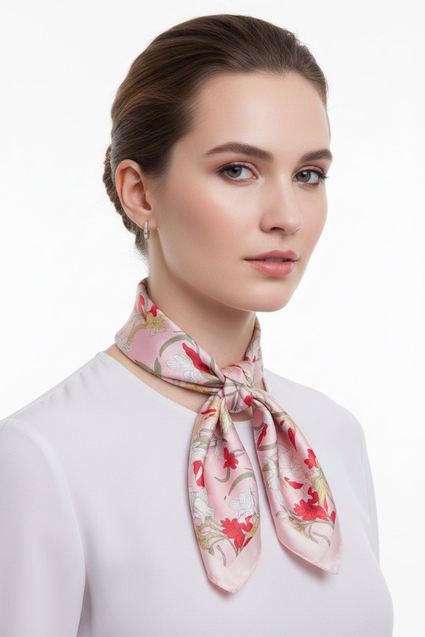 Floral and Botanical Scarf