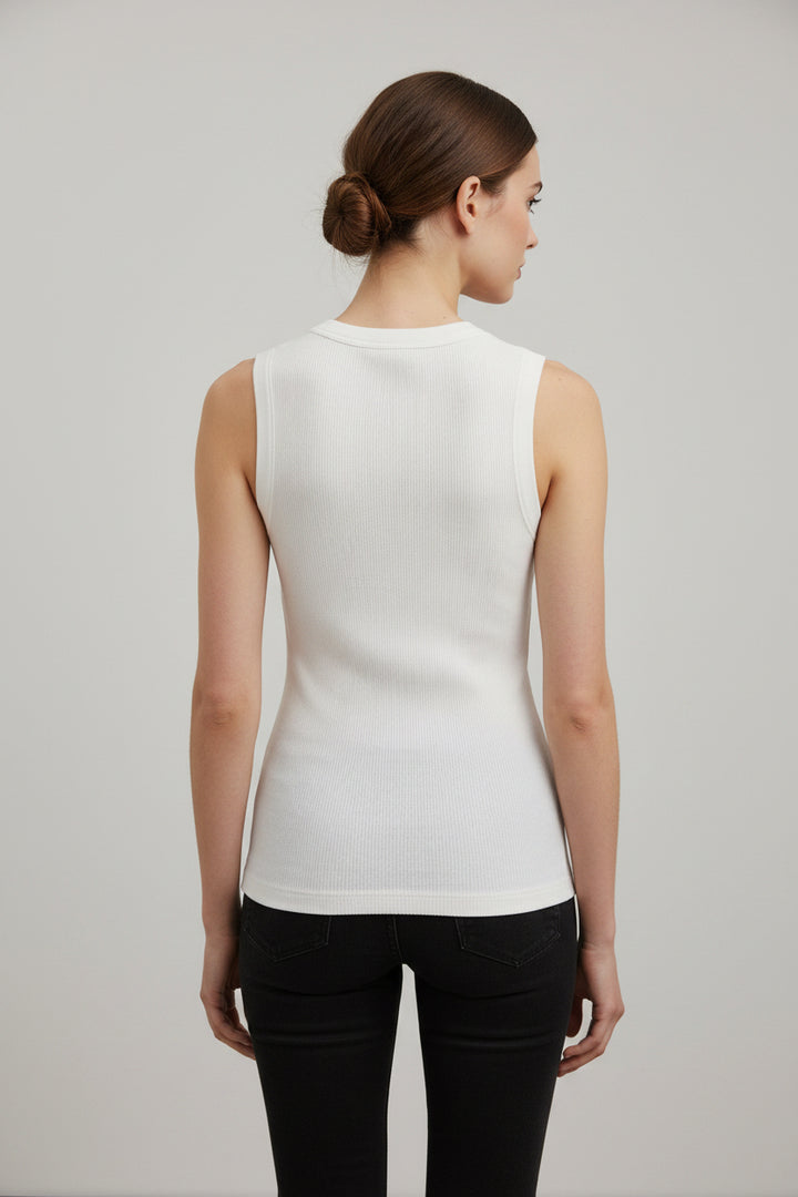 PERFECT KNIT RIB TANK TOP