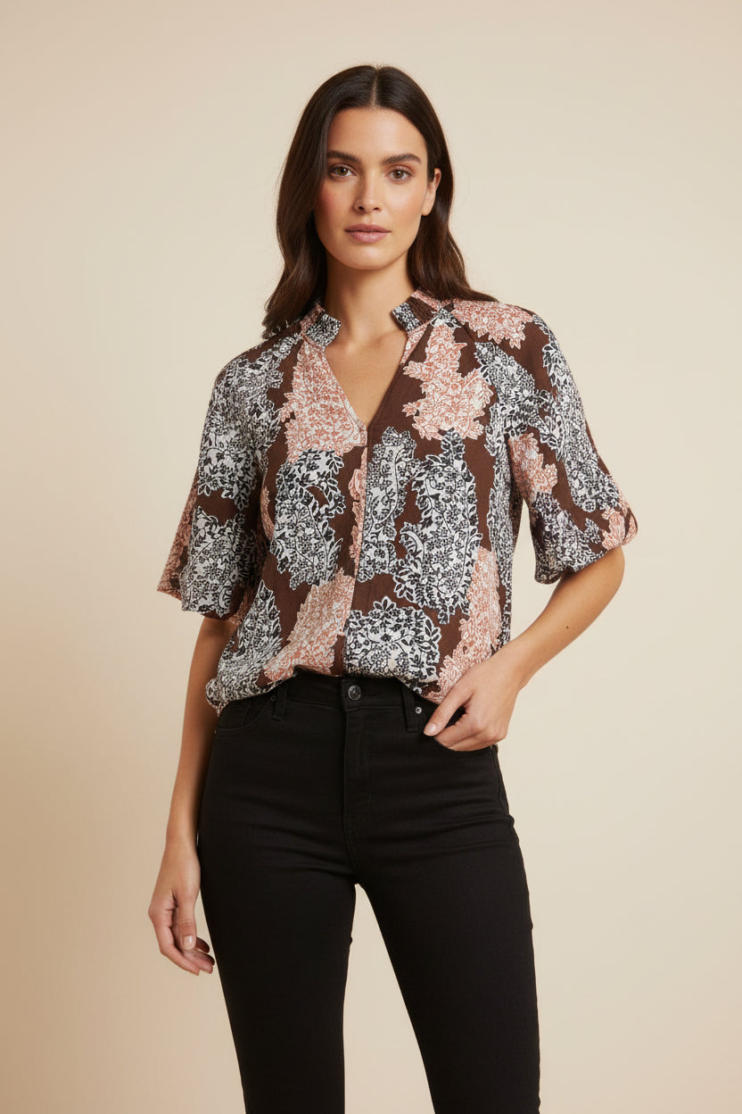 PUFF SLEEVE TOP
