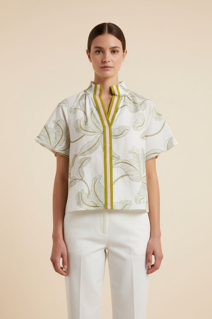 LEAF FLUTTER TOP