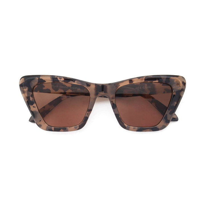 CARLA | Light Brown Tortoise | Sun Reader: 2.00