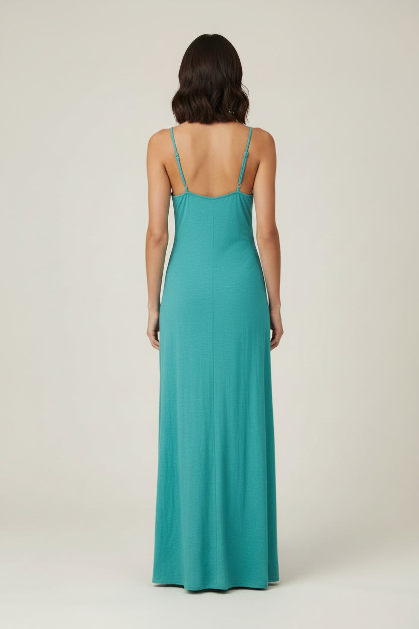 Spaghetti Adjustable Strap Maxi Dress