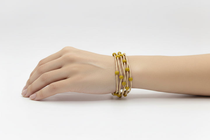 MULTI STRAND STRETCH BRACELETS (SET OF 6)