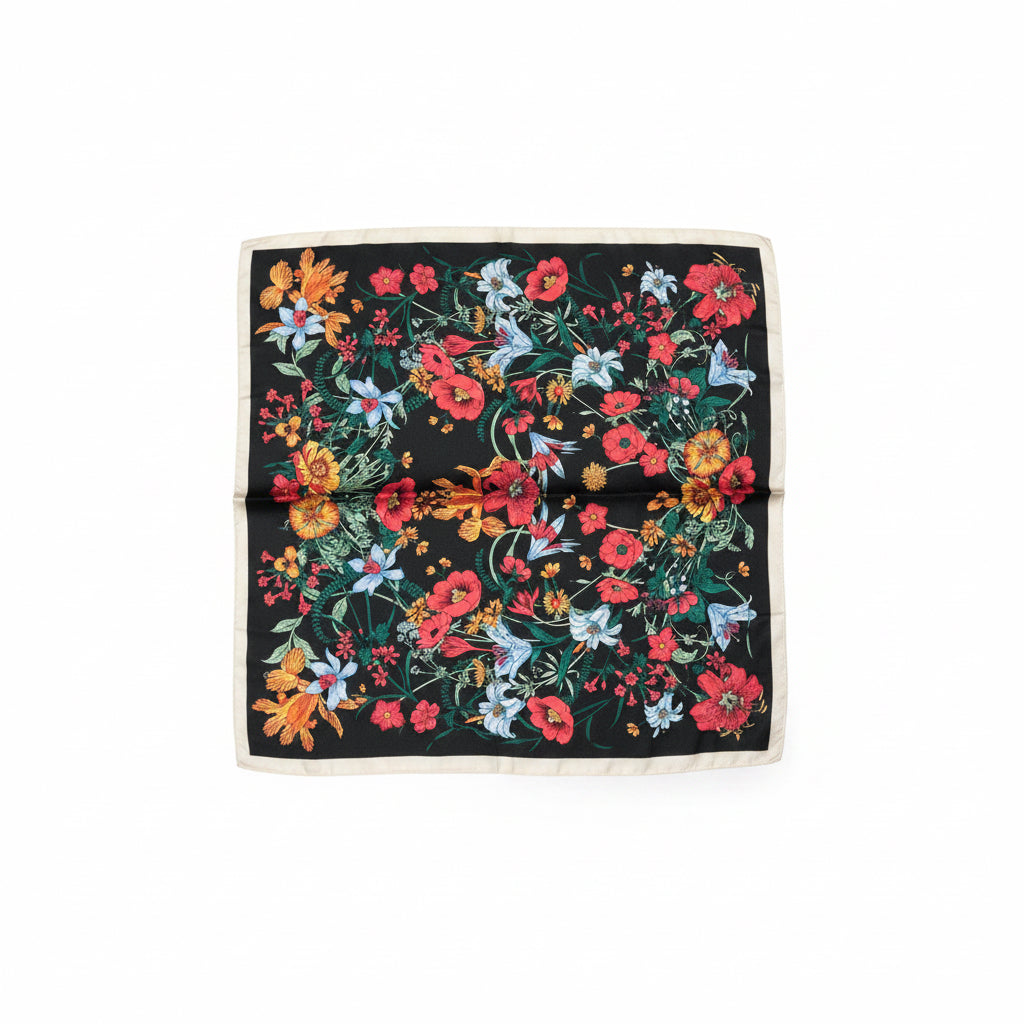 FLORAL SYMPHONY SCARF
