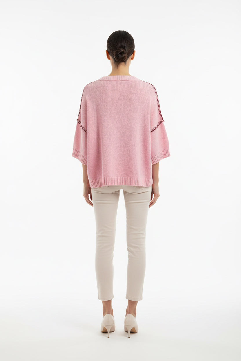 OVERSIZED SLEEVE SWEATER